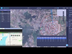 ১০ কিমি ডিটেকশন সীমান্ত এন্টি ড্রোন রিয়েল টাইম ডেটা এন্টি জ্যামিং লিনিয়ার পোলারাইজেশন